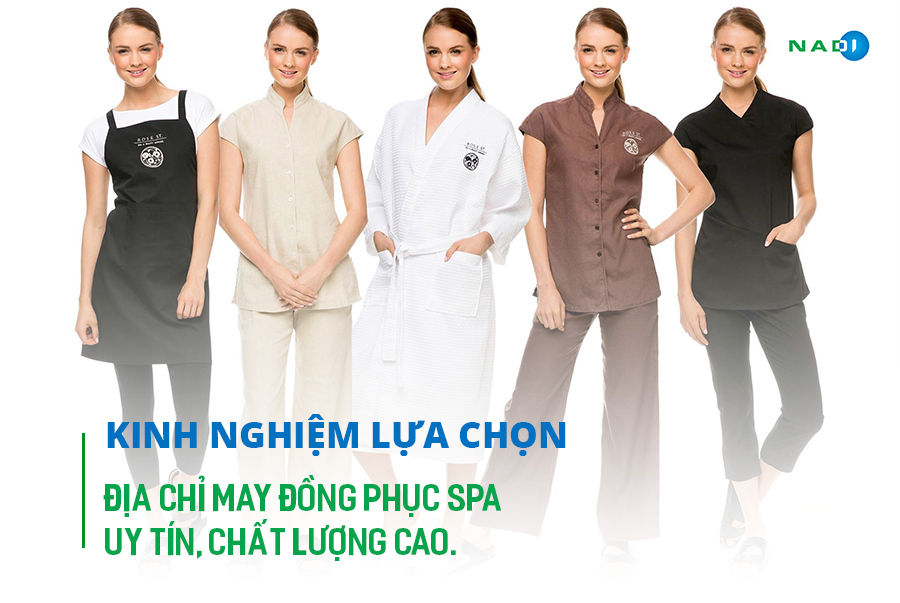 may đồ đồng phục spa