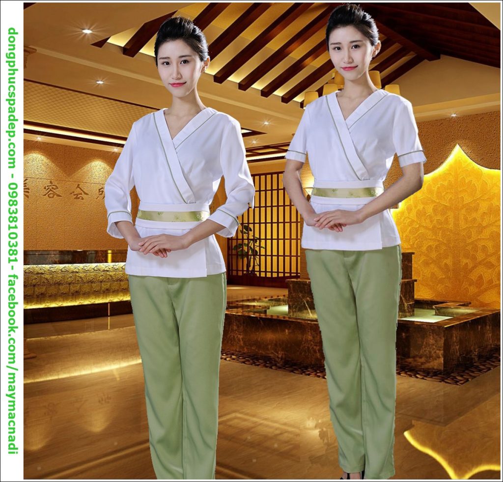 Mẫu áo spa được ưa chuộng