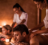 may đồng phục spa nhân viên massage