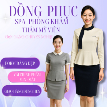 đồng phục spa